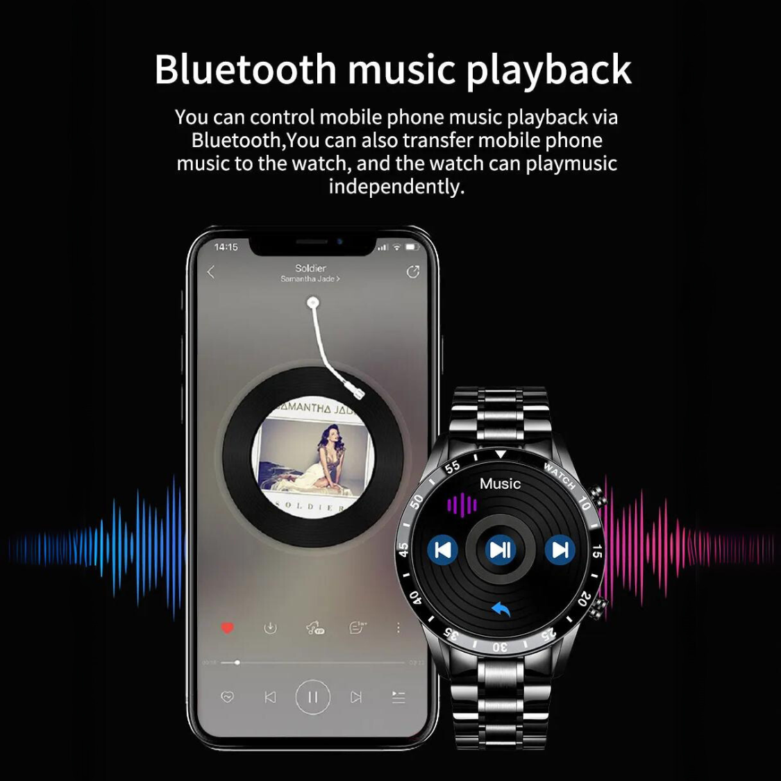 Stylish Round Smart Watch