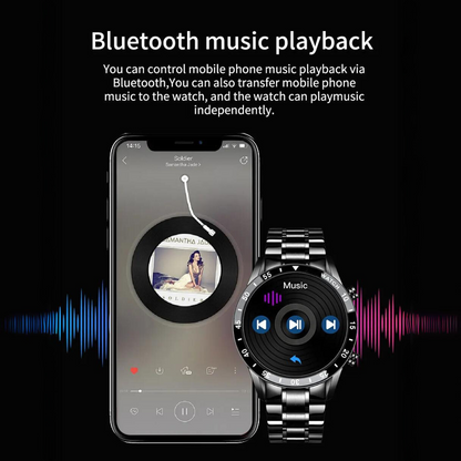 Stylish Round Smart Watch